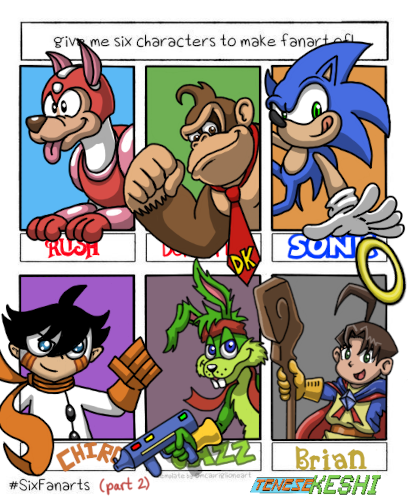 6 Fan Arts 2